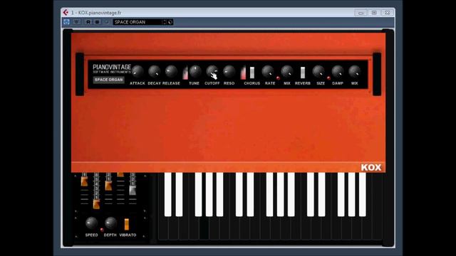 KOX By Piano Vintage