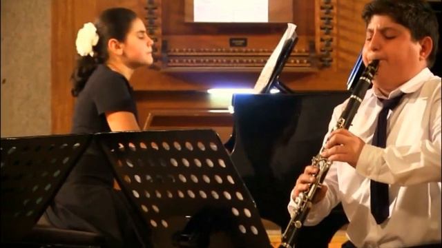 Alexander Harutyunyan - Suite for Trio part 1 - violin, clarinet, piano смотреть онлайн