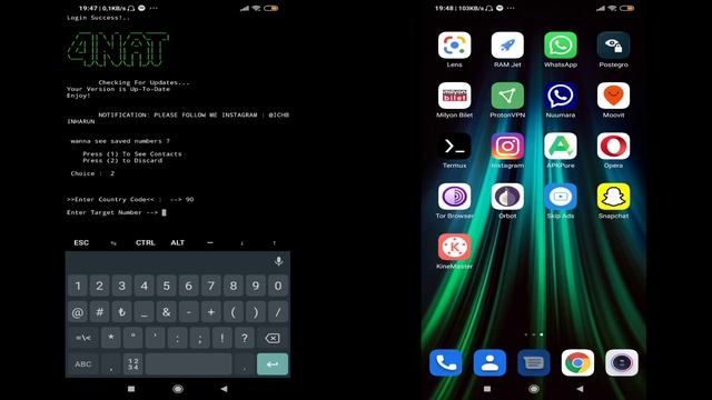 4NaT | Reborn SMS&CALL Bomber смотреть онлайн