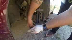 замена переднего ступичного подшипника на Mazda 6 2008