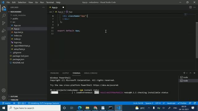 React Redux Tutorial in Hindi #04 || Redux library and Project Setup смотреть онлайн