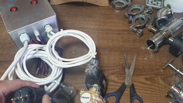 ЦКТ на 120 литров, охладитель и автоматика.