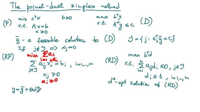 The Primal-Dual Simplex Method смотреть онлайн