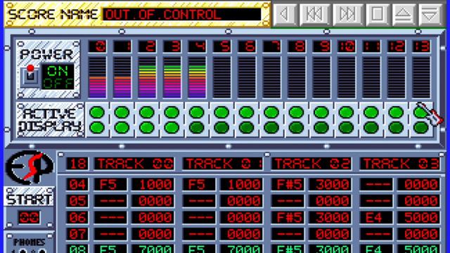 Apple IIgs Soundsmith music - Russell Nielson's "Out Of Control" смотреть онлайн