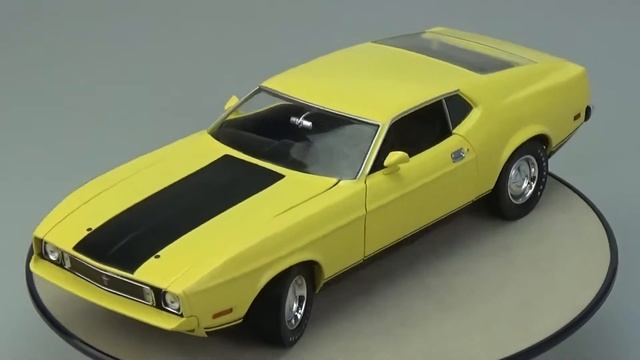 Ford Mustang Mach 1 Eleanor 1973 GONE IN 60 SECONDS 1974 Greenlight 1:18 смотреть онлайн