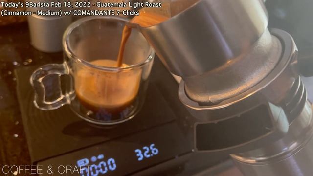 Guatemala Light Roast - 9Barista Espresso Of The Day Feb 18, 2022 смотреть онлайн