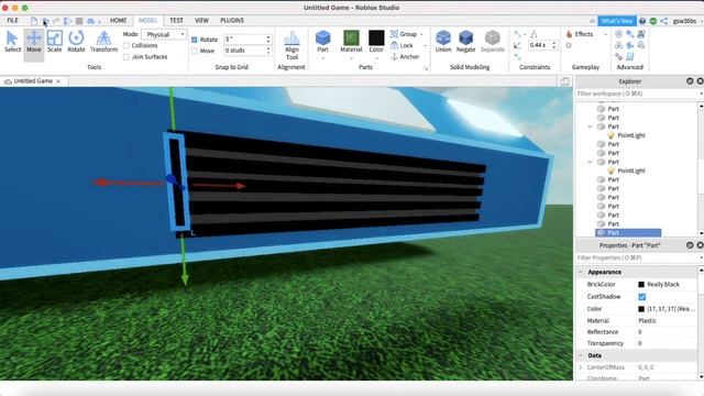 How To Make A Car In Roblox Studio!! (NO BLENDER!!!) | GswPlayz смотреть онлайн
