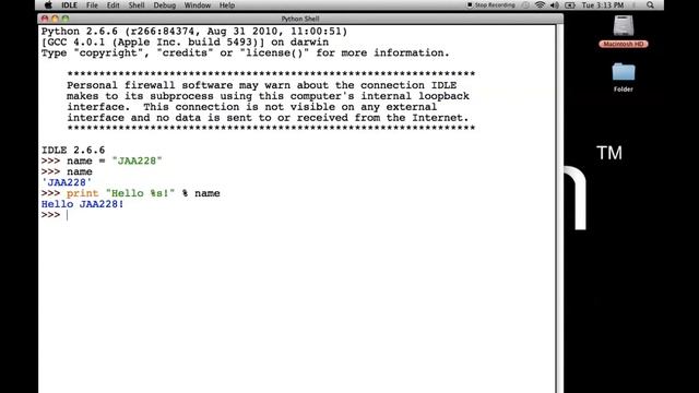 Python Tutorial 4: String Interpolation смотреть онлайн