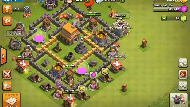 Прохождение clash of clans #3 развитие смотреть онлайн