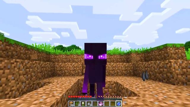 Playing Minecraft as a LOVING Enderman! смотреть онлайн