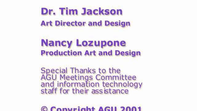 AGU 2001 Walter B. Langbein Lecture смотреть онлайн