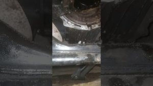 снятие масляного поддона на Ауди 80б4