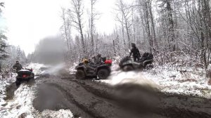 По Тайге на CF Moto 500 до р. Тутуяс