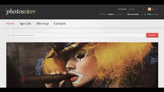 Preview Photos Store TMT Site Templates смотреть онлайн