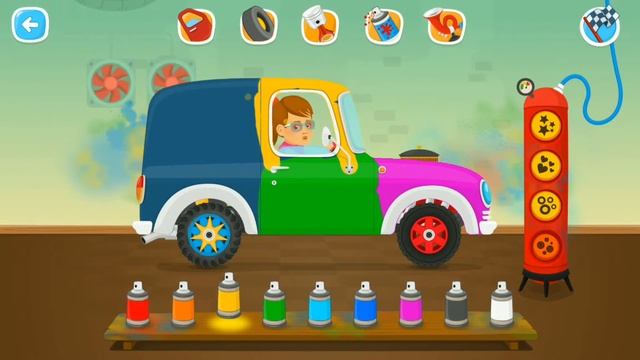 Car game for kids and toddlers - Fun racing | Pizza Games Apps | Fun Cars смотреть онлайн