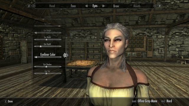 Skyrim: How To Make Olfina Gray-Mane