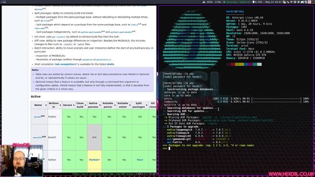 use the AUR? time to get a new helper (pacaur, yaourt, yay) смотреть онлайн
