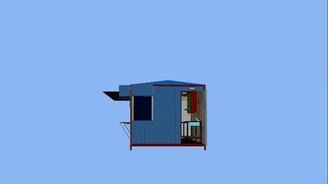 Modular Portable Cafe Two in one #Autocad #3dmodeling #advancesteel #autodesk #interiordesign смотреть онлайн
