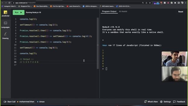 Javascript Mock Interview Questions | By Senior Javascript developer | Event loop | async await смотреть онлайн