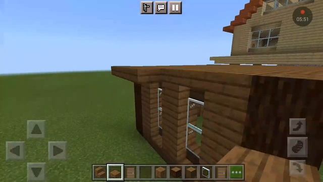 Стартовый дом для выживания в Майнкрафт ПЕ | #3 (Как построить?)