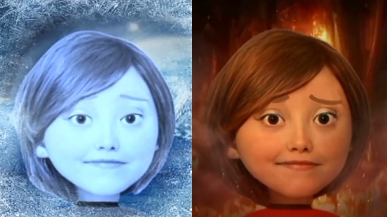 температурные лица Эластики (шаблон можно использовать) смотреть онлайн