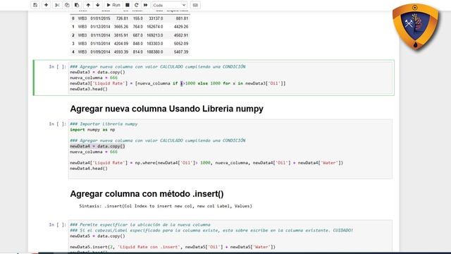 Agregar Nueva columna en DataFrame Pandas Phyton Jupyter Notebook смотреть онлайн