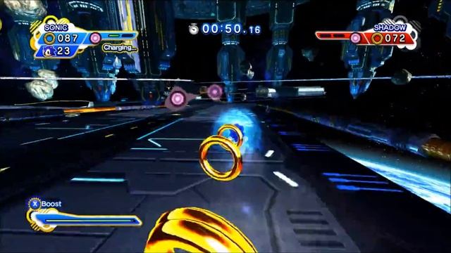 Sonic Generation's PC Gameplay Modern Sonic vs Shadow The Hedgehog смотреть онлайн