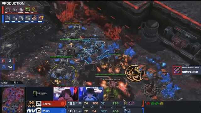 Serral VS Maru - IEM Katowice 2022 - ZvT - Mistrzostwa Świata 2022 - Ro8 - polski komentarz смотреть онлайн