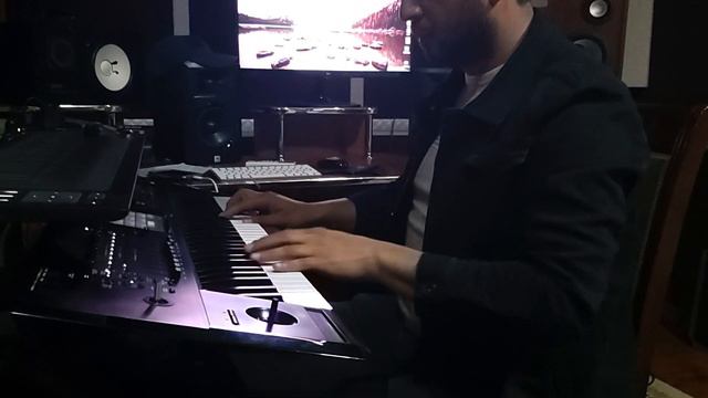 Sherzod Turdimetov-Dombra improvisation on keyboard смотреть онлайн