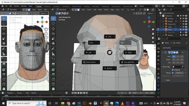Character design - Blender Tutorial - Buzz lightyear Level 2 Part 1 смотреть онлайн