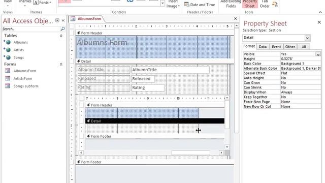 Main Form and Sub Form *SQL Server* смотреть онлайн