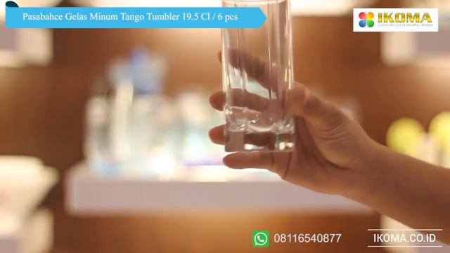 Pasabahce Gelas Minum Tango Tumbler 19.5 Cl / 6 pcs смотреть онлайн