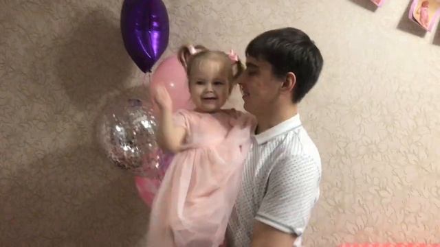 День рождение Полины в стиле розовый ЕДИНОРОГ смотреть онлайн