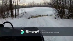 Вездеход ЛитЛ на мотозиме по-Вологодски