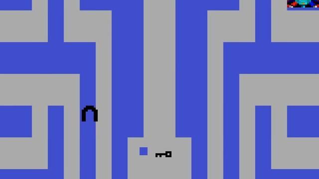 Atari 2600 Game: Adventure (1979 Atari) смотреть онлайн
