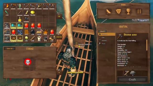 Valheim 2.MOD: Sharks in Deep North Biome ? | Craftable Megingjord && Dverger Circlet смотреть онлайн