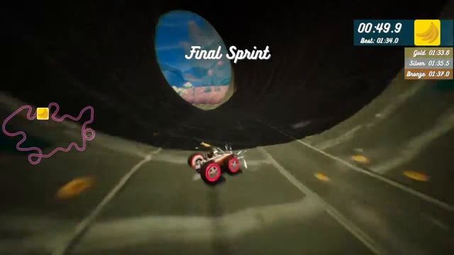 All-Star Fruit Racing - Poseimon - Hard - Gold смотреть онлайн