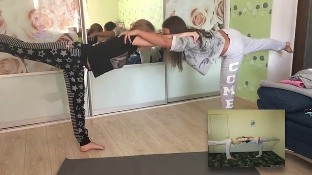 Yoga challenge/ Eli T & Katie K. смотреть онлайн