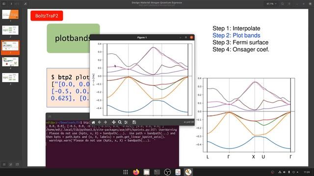 Boltztrap2 Tutorial part3 Fermi surface смотреть онлайн
