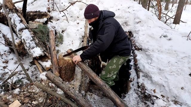 Жизнь в лесной ИЗБЕ! Ураа заснял! Вот что я ЗАДУМАЛ! ОБСТАНОВКА! смотреть онлайн