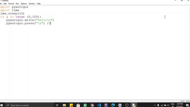 Learn how to SPAM using just 6 lines of python code!!!! || using python pyautogui. смотреть онлайн