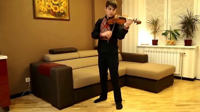 Щедрик, исполнение на скрипке. Carol of the Bells, violin смотреть онлайн