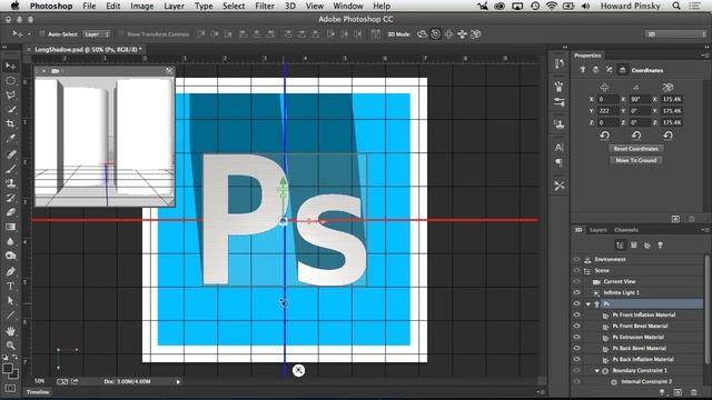 How to Create Long Shadows in Photoshop смотреть онлайн