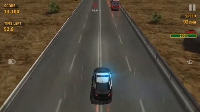 Chasing the Suspects with Poilce car in Traffic Racer смотреть онлайн