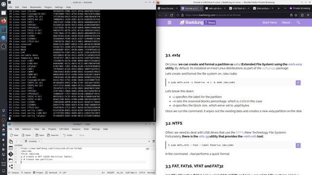 Linux command line - How to format a USB drive - October 2023 - e7787223 смотреть онлайн