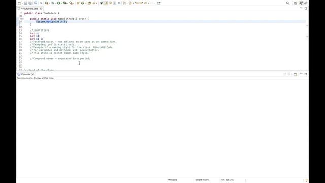 Programming in the Small: Part 1: Variables in Java смотреть онлайн