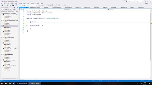 HOW TO PLAY ANIMATION IN KEY PRESS WITH C# UNITY TUTORIAL смотреть онлайн
