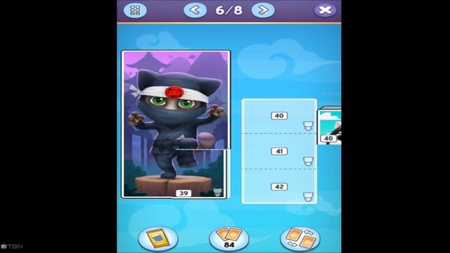 Talking Tom Bubble Shooter All Cards Unlocked Master . смотреть онлайн