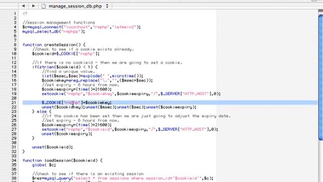 php Tutorial for Beginners 84 Session Tracking With Database part 1 смотреть онлайн
