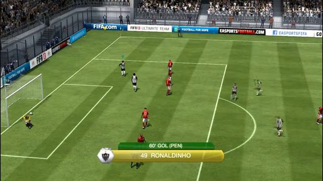 fifa 13 gol de ronaldinho de panenka HD PC смотреть онлайн